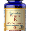 Vitamin E-1000 IU - 100 Softgels